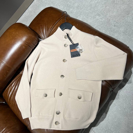 Zegna Düğmeli Hırka