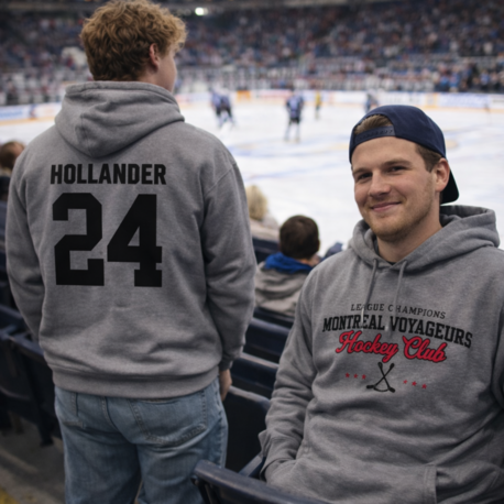 Montreal Voyageurs Kapşonlu Hoodie 24 Numara Hollander (Early Bird)