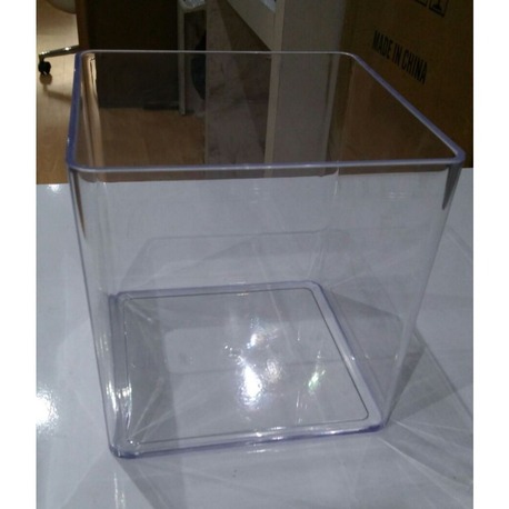 Akrilik Waffle Sos Kabı 20x20