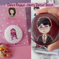 Gonca Baykuş + Harry Potter Rozet
