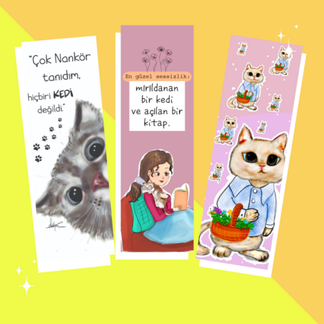 Capybara Günlüğü – 3’lü Sevimli Kitap Ayracı Seti