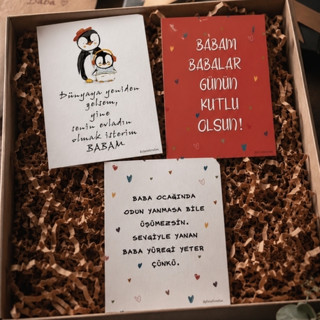 Babalar Günü Tebrik Kartı 