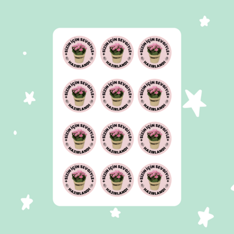 Teşekkür Stickerı