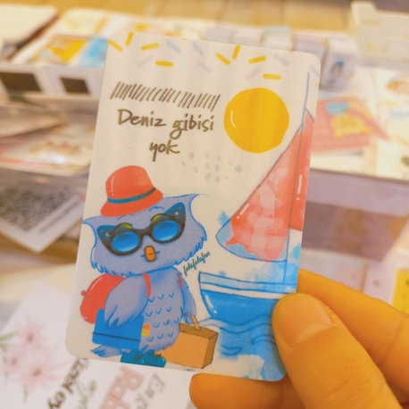 Gonca Baykuş Tatilde Magnet 