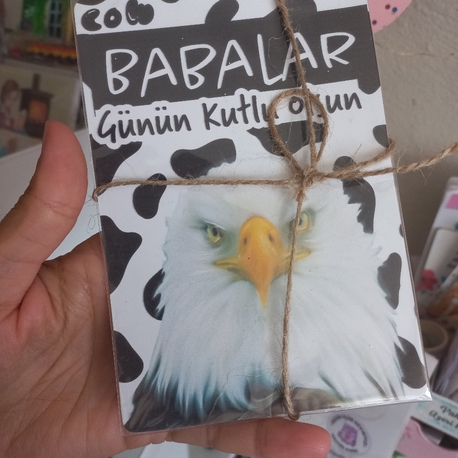 Baba Kartal Tebrik Kartı  Tekli 