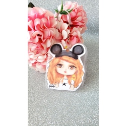 Miki kız Anahtarlık Pvc 