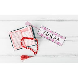 İsme Özel Kuran Kitabı Ayracı  1 adet,Hatıralık,Nişan,baby shower