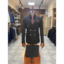 Slimfit Kruvaze takım