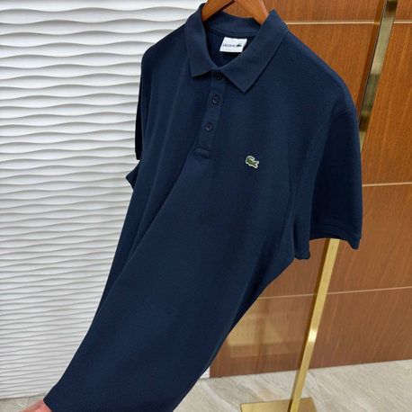 LACOSTE LACİVERT YAKALI PREMİUM T-SHİRT