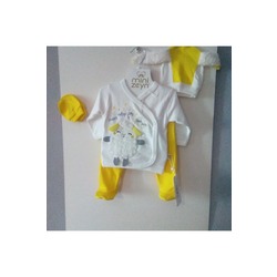 minizeyn 5 parça unisex bebek zıbın