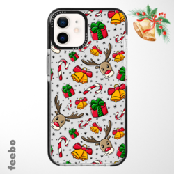 Iphone 11 Yılbaşı Deseni Tasarımlı Kılıf