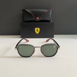 Ray-Ban FERRARİ SİLVER ÖZEL SERİ UNİSEX (ORİGİNAL)