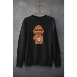 Thug Life Siyah Sweatshirt