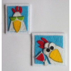 Çılgın Tavuklar Buzdolabı Magnet