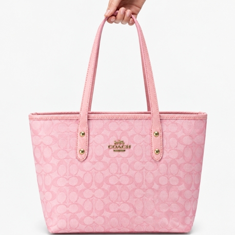 Coach Pembe Big Tote Shoulder Bag