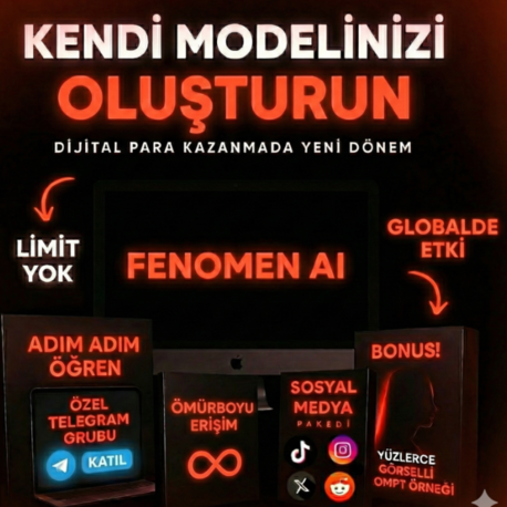 FenomenAI-  Yapay Zeka ile İçerik Üretme Eğitimi ve Dijital Sosyal Medya Eğitimi