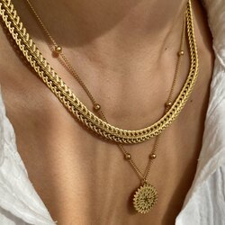 Renaissance Kolye | Çelik 