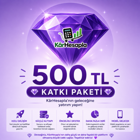 500 TL Katkı Paketi