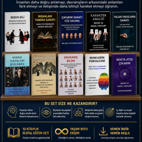 İnsan Analizi & Davranış Okuma Uzmanlık Seti