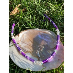 Purple Dream Fimo Kolye