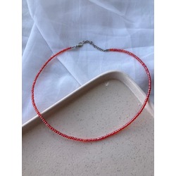 Shine Red Minimal Kolye