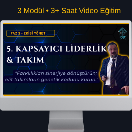 Kurs 05: Kapsayıcı Liderlik (3 Modül • 3+ Saat)