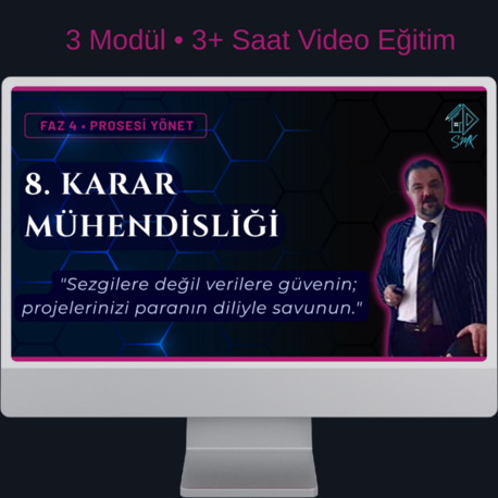 Kurs 08: Karar Mühendisliği (3 Modül • 3+ Saat)