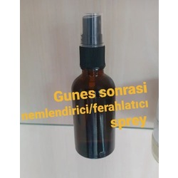 Gunes sonrasi nemlendirici ve ferahlatıcı sprey