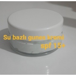 Su bazlı gunes kremi spf 15+