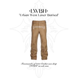 “LWBH” Urban West Laser Burned