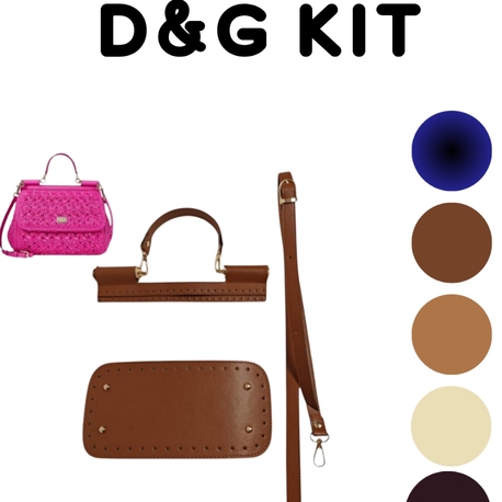 Kaliteli suni deriden imal edilmistir.D&G deri çanta kiti