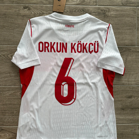 Türkiye Milli Takım 2026 Deplasman Profesyonel “Orkun Kökçü” Makedonya Hatıra Forması 