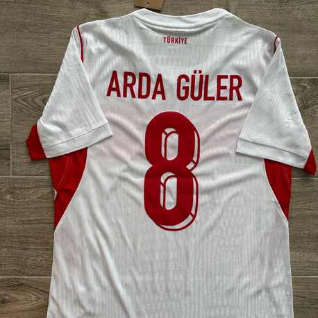 Türkiye Milli Takım 2026 Deplasman Profesyonel “Arda Güler” Makedonya Hatıra Maç Forması 