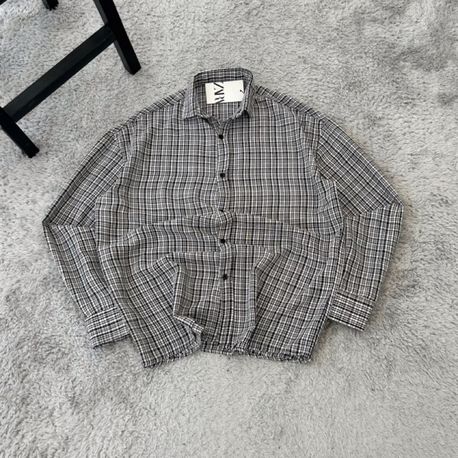 Zara Ekoseli Yazlık Keten Oversize Gömlek 