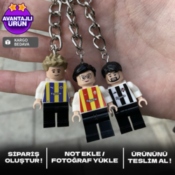 Kişiye Özel Futbollu Anahtarlık