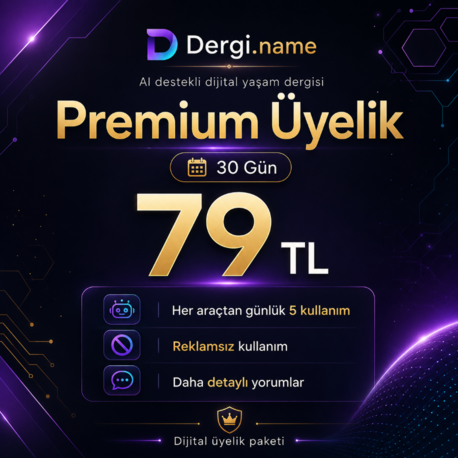Dergi.name Premium Üyelik - 30 Gün