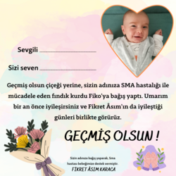 Geçmiş Olsun Dijital Sertifika