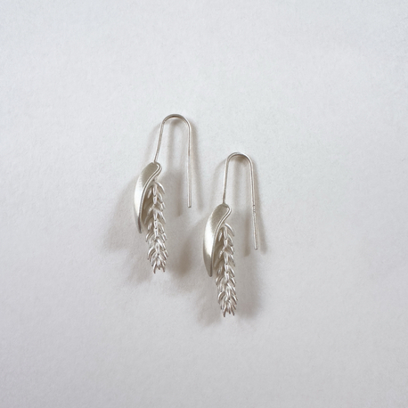 Spike Gümüş Küpe ~ Silver