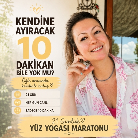 21 Günlük Yüz Yogası Maratonu (10 Haziran'da başlıyoruz)