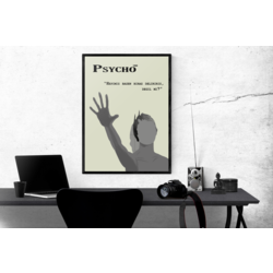 PSYCHO 1960 / FİLM POSTER / FİLM AFİŞ / WALL ART / WALL DECOR / DESİGN #1