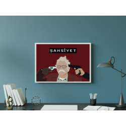 ŞAHSİYET / DİZİ POSTER / DİZİ AFİŞ / WALL ART / WALL DECOR / DESİGN #9