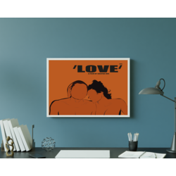 LOVE 2015 REPLİKSİZ / FİLM POSTER / FİLM AFİŞ / WALL ART / WALL DECOR / DESİGN #6