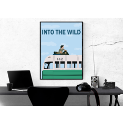 INTO THE WİLD 2007 REPLİKSİZ / FİLM POSTER / FİLM AFİŞ / WALL ART / WALL DECOR / DESİGN #5