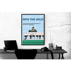 INTO THE WİLD 2007 / FİLM POSTER / FİLM AFİŞ / WALL ART / WALL DECOR / DESİGN #5