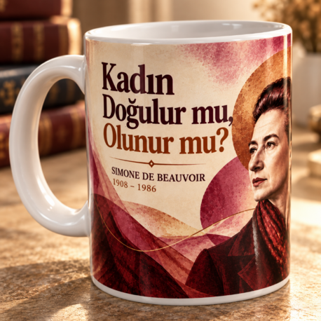 FELSEFİ DÜŞÜNÜR TASARIM KUPA