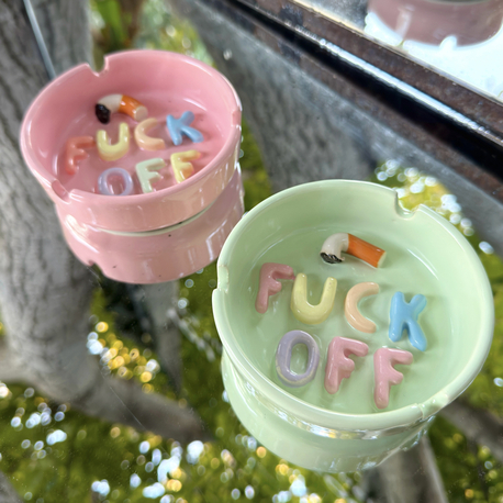 Seramik ‘Fuck Off’ Küllük
