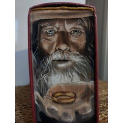 Yüzüklerin efendisi aragorn-gandalf-sauron illüstrasyonlu ciltli kitap 