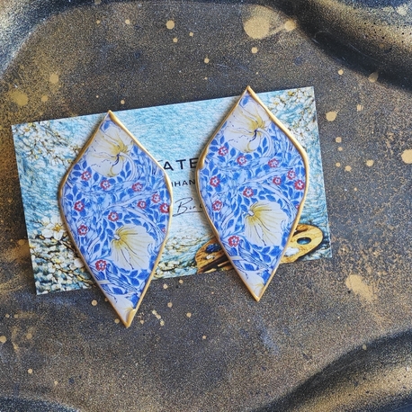 Morris Floral Markiz Küpe

