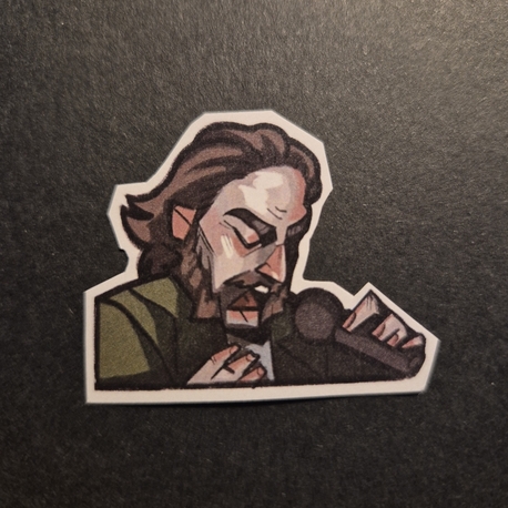 Kareoke Harry (Sticker)
