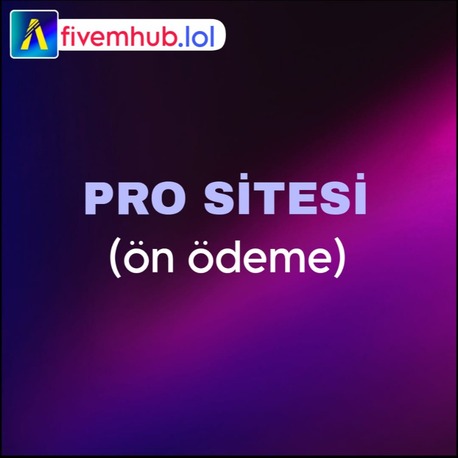 PRO Sitesi (ön ödeme)